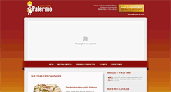 Desktop Screenshot of confiteriapalermo.com.uy